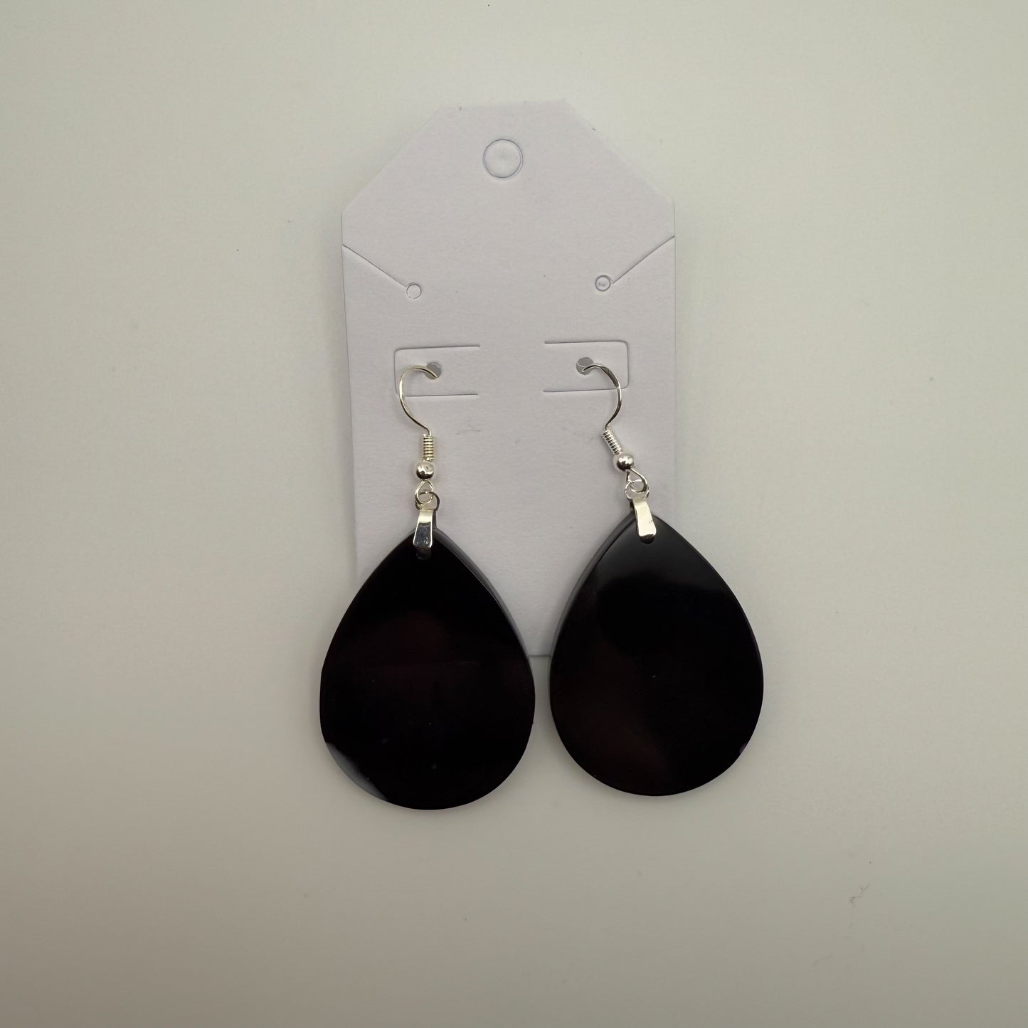 Black Drip Earrings