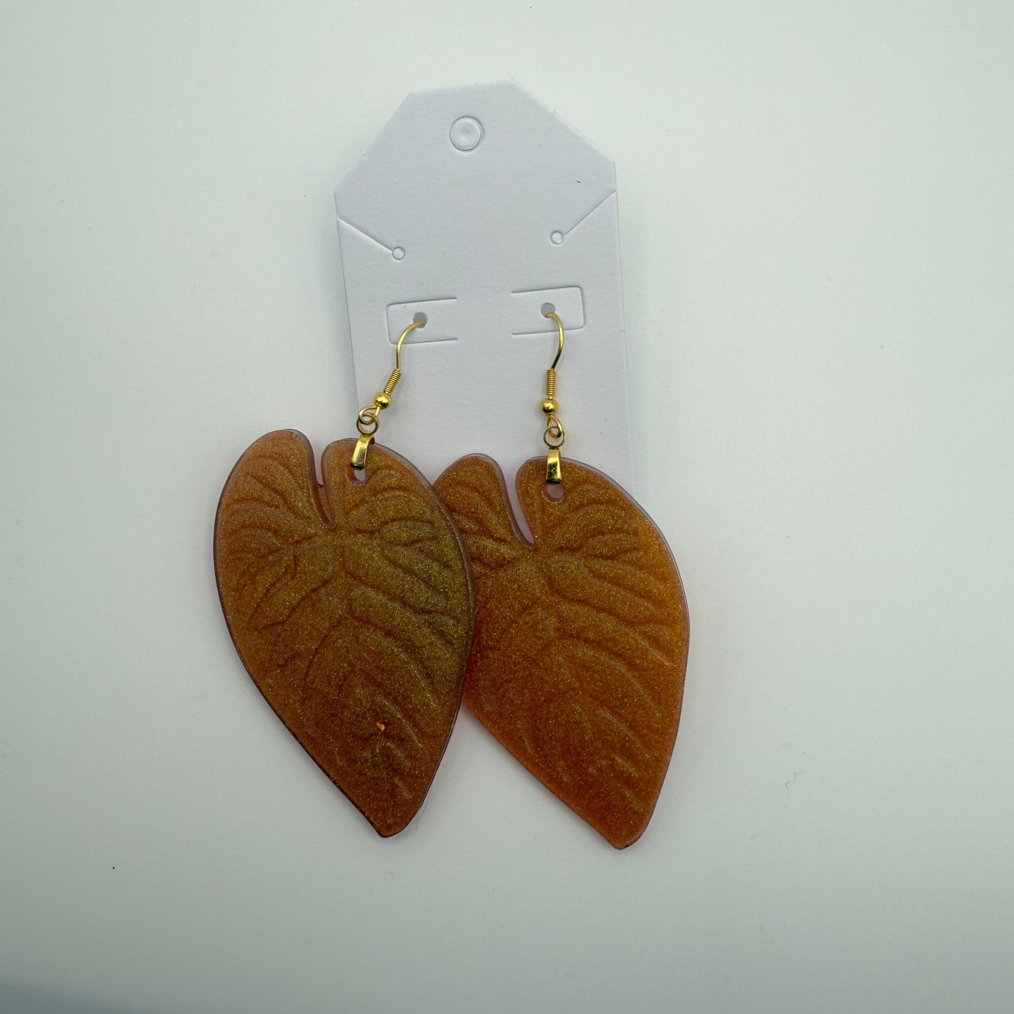 Golden Leaf Earrings
