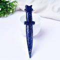 Blue Vein Stone Athame
