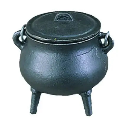Cast Iron Cauldron with Lid