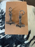 Mjölnir Dangling Earrings