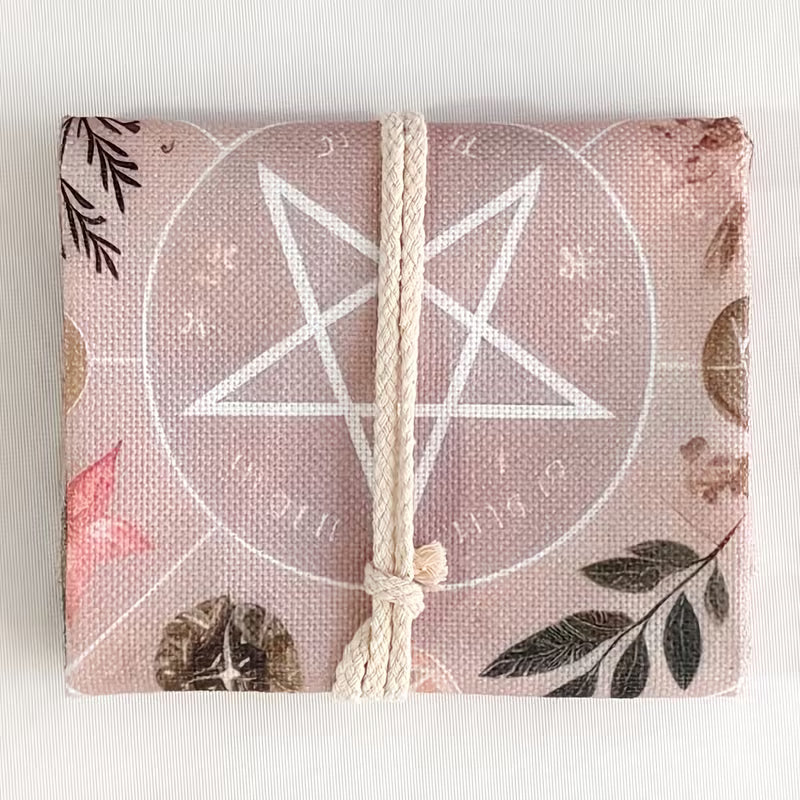 Pink Crystal Bloom Tarot Card Holder