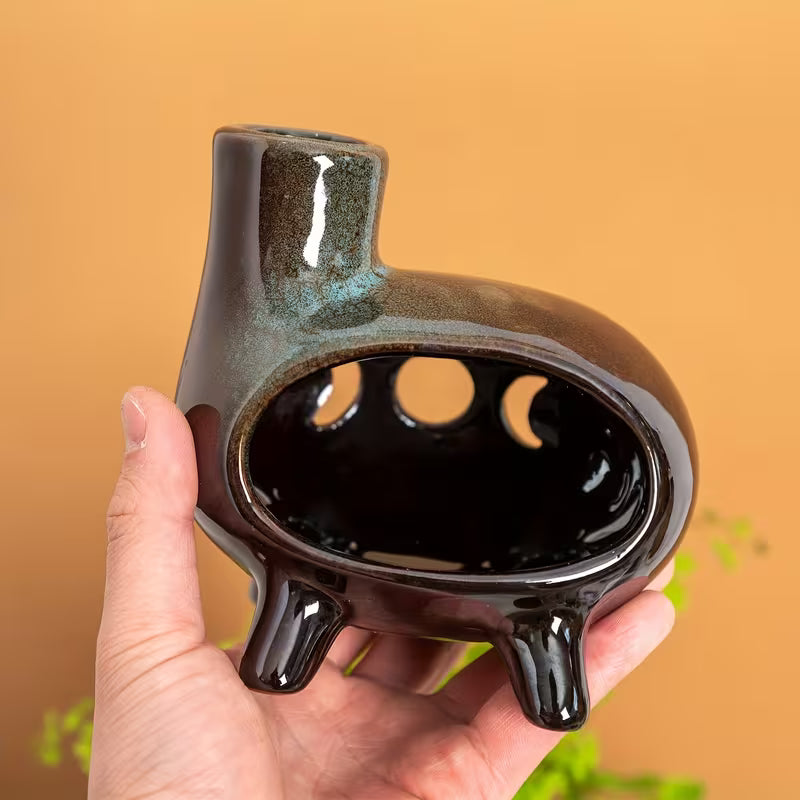 Ceramic Smudge Burner Holder