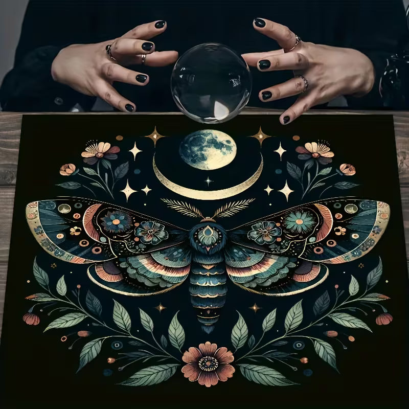Moon Phase Moth Alter Cloth