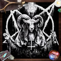 Baphomet Pentagram Alter Cloth