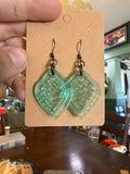 Handmade Opaque Dangling Earrings