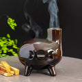 Ceramic Smudge Burner Holder