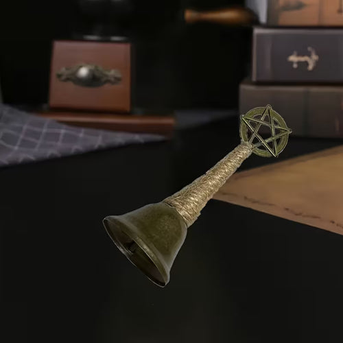 Brass Pentacle Alter Bell