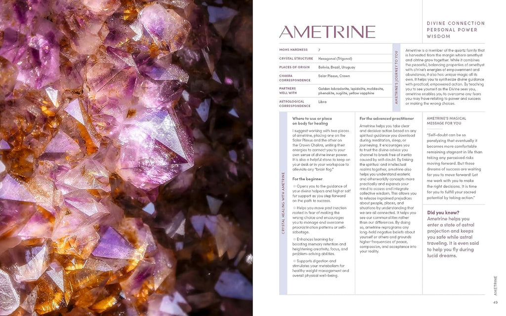 Crystalpedia: The Wisdom, History, and Healing Power of More Than 180 Sacred Stones A Crystal Book