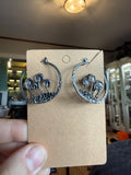 Dangling Mushroom Earrings