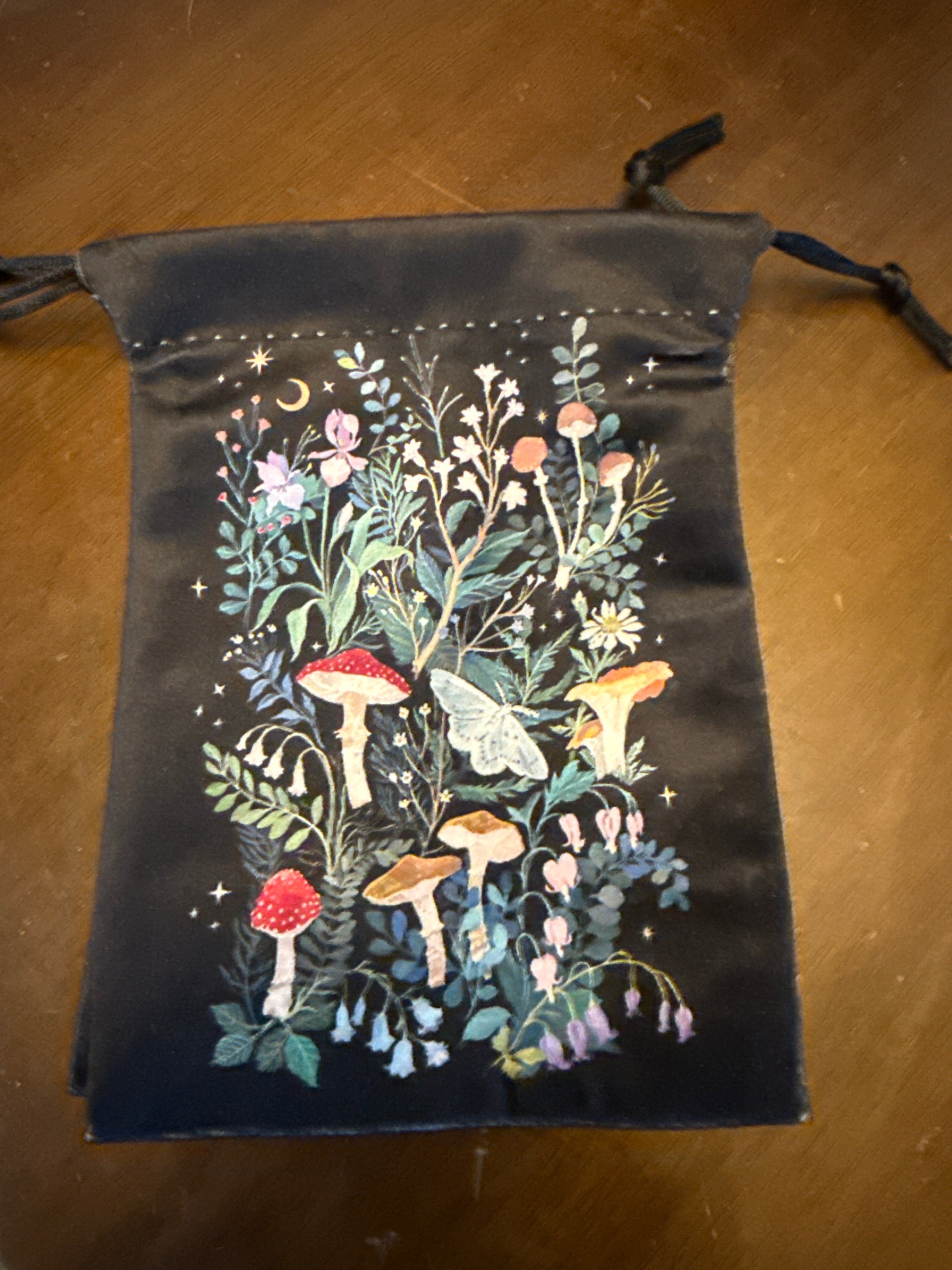 Mushroom tarot bag