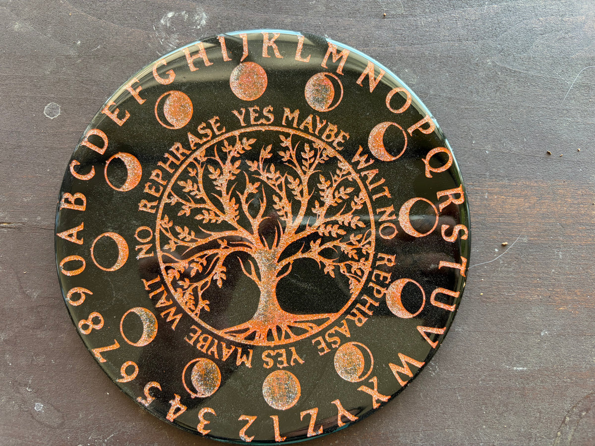 Red Glitter Pendulum Board