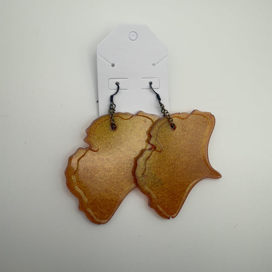 Golden Leaf Earrings