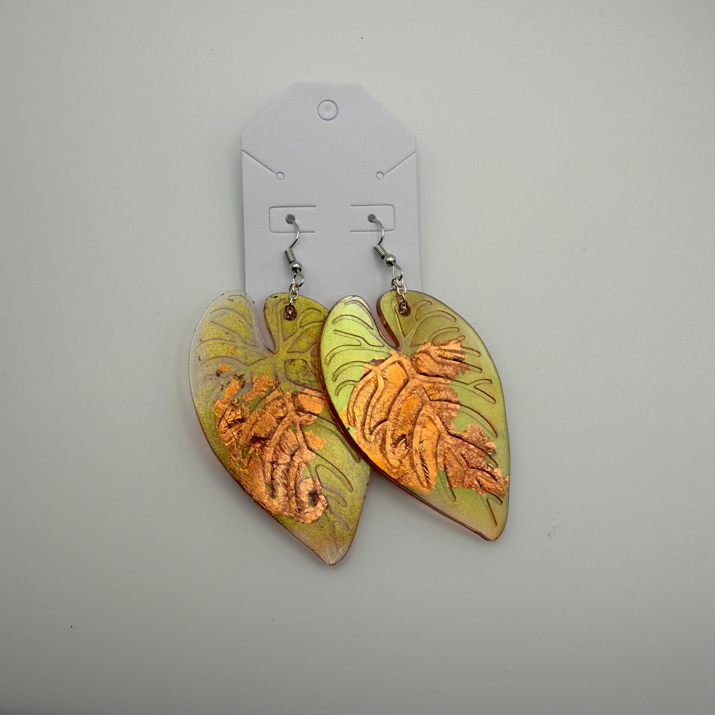 Golden Leaf Earrings