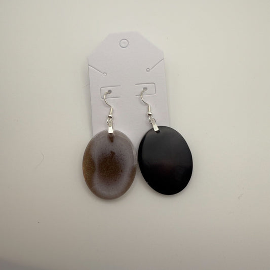 Ying & Yang Dangly Earrings