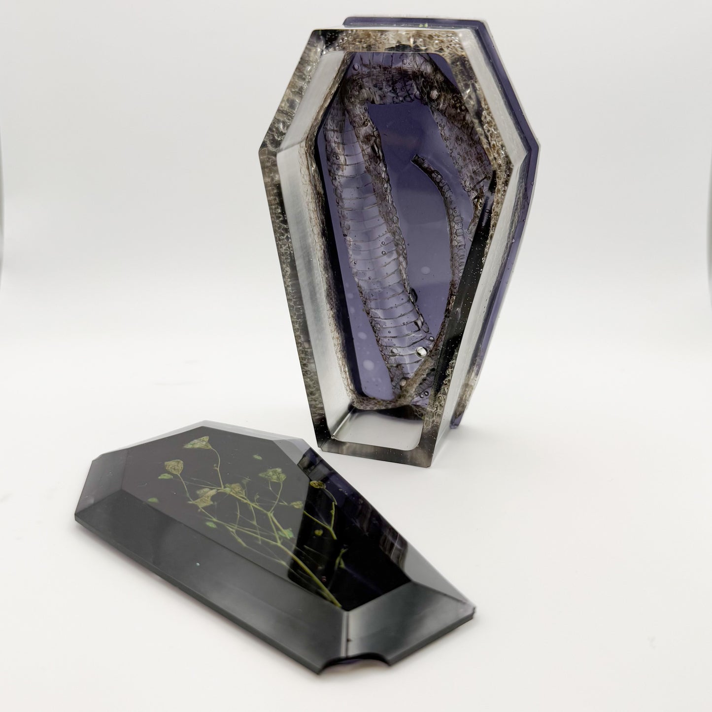 Snake Skin Coffin Stash Box