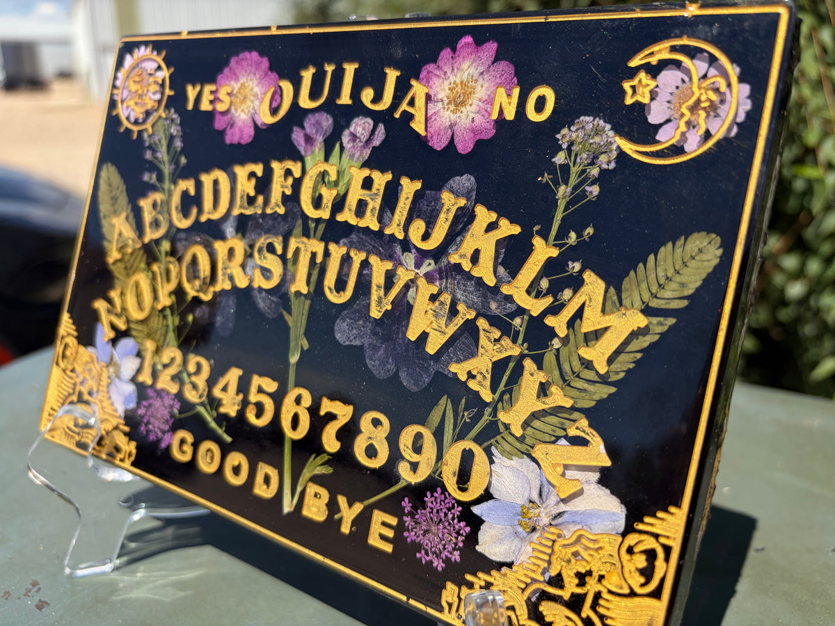 Black and Gold Botanical Spirit Board