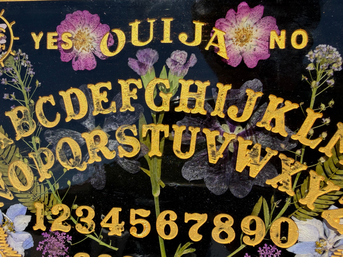 Black and Gold Botanical Spirit Board