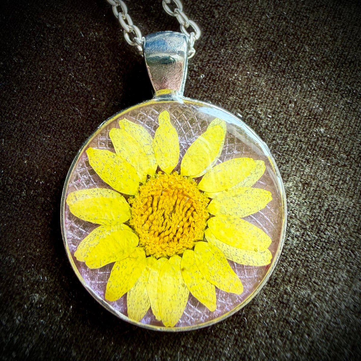 Purple and Yellow Floral