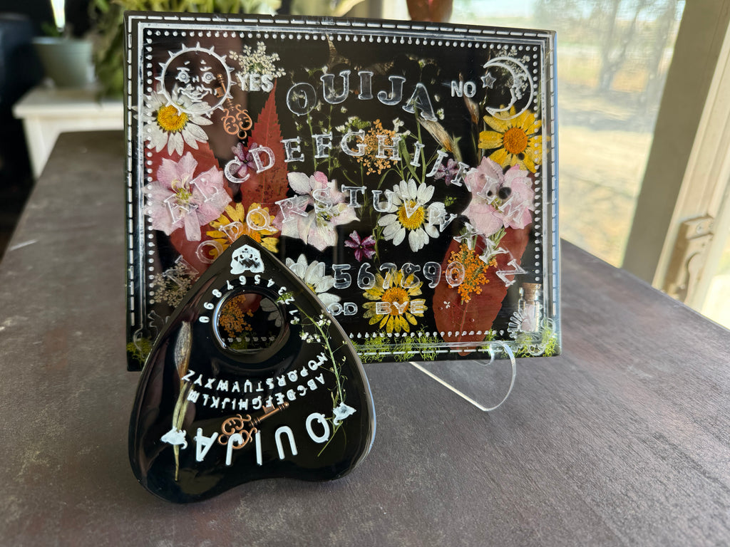 Botanical Curiosity Ouija Board & Planchette Set