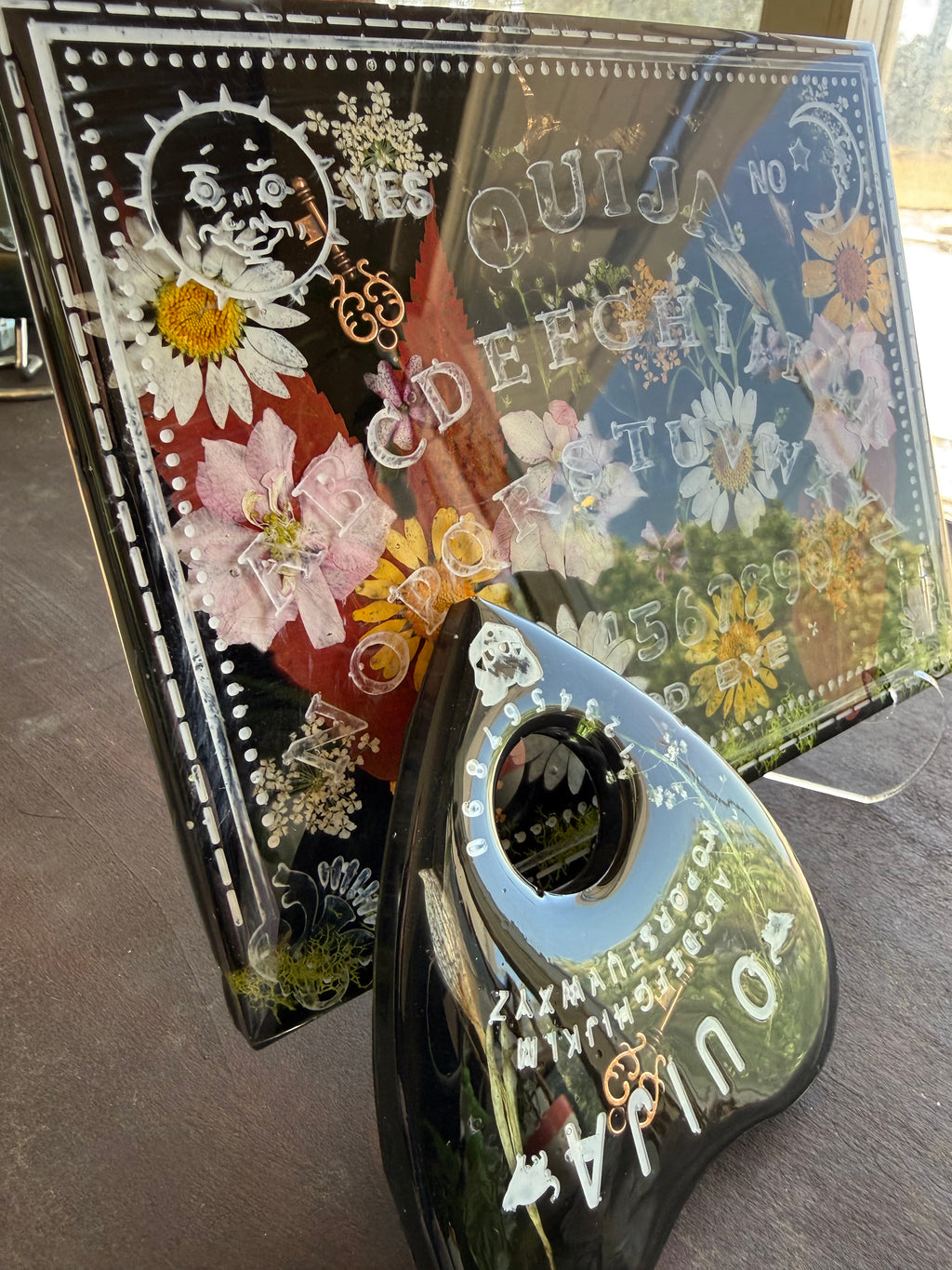 Botanical Curiosity Ouija Board & Planchette Set