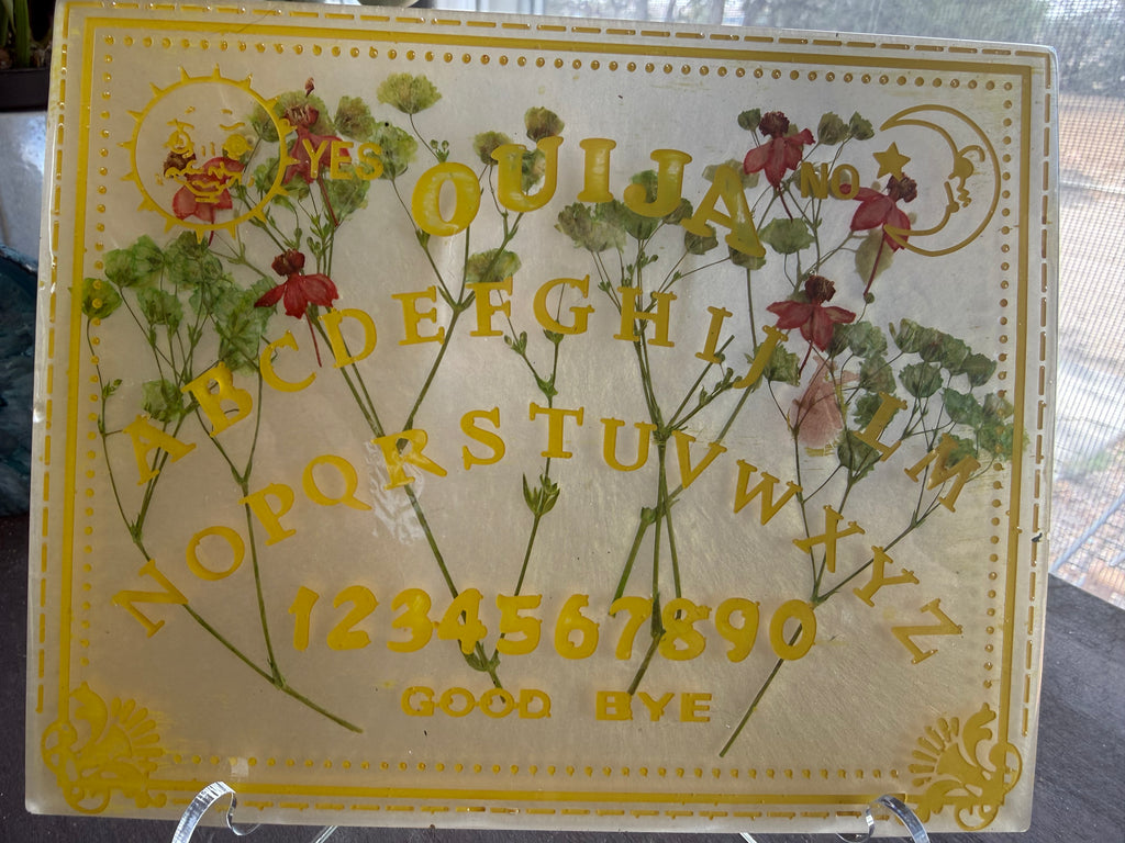 Yellow Flower Ouija Board & Planchette Set