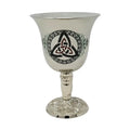 Stainless Steel Chalice with Triquetra Design