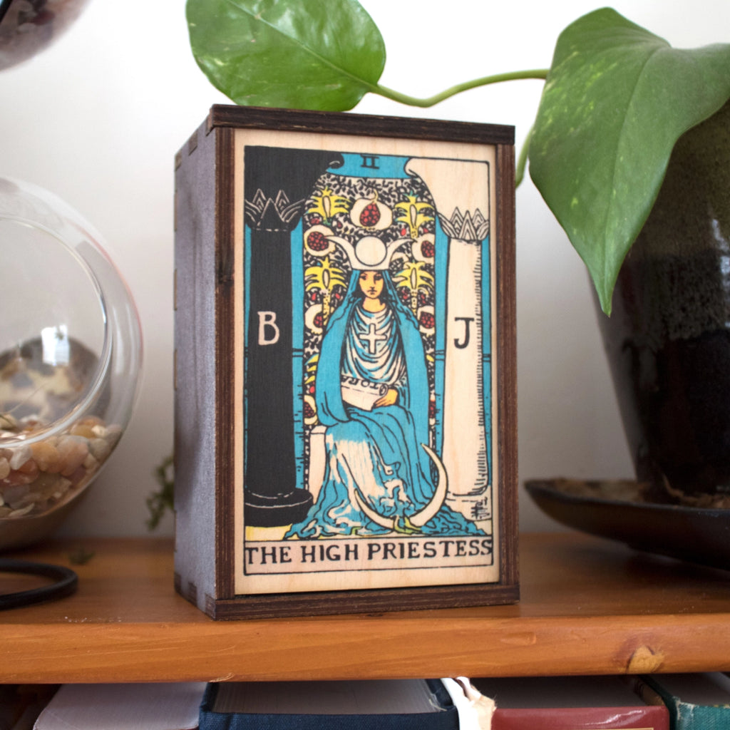 The High Priestess Tarot Storage Box