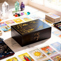 Tarot Card Holder Wooden Box