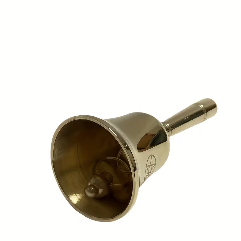 Gold Pentagram Alter Bell