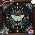Dark Luna Moth Alter Cloth