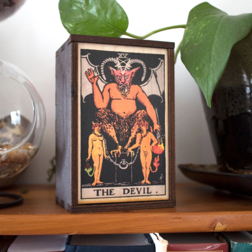 The Devil Tarot Storage Box